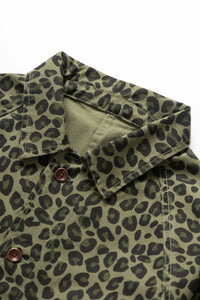 Front Of House Jacket - Green Leopard