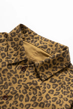 Load image into Gallery viewer, Front Of House Jacket - Brown Leopard
