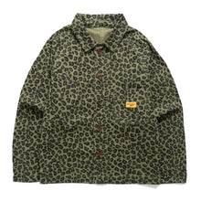 Load image into Gallery viewer, Front Of House Jacket - Green Leopard
