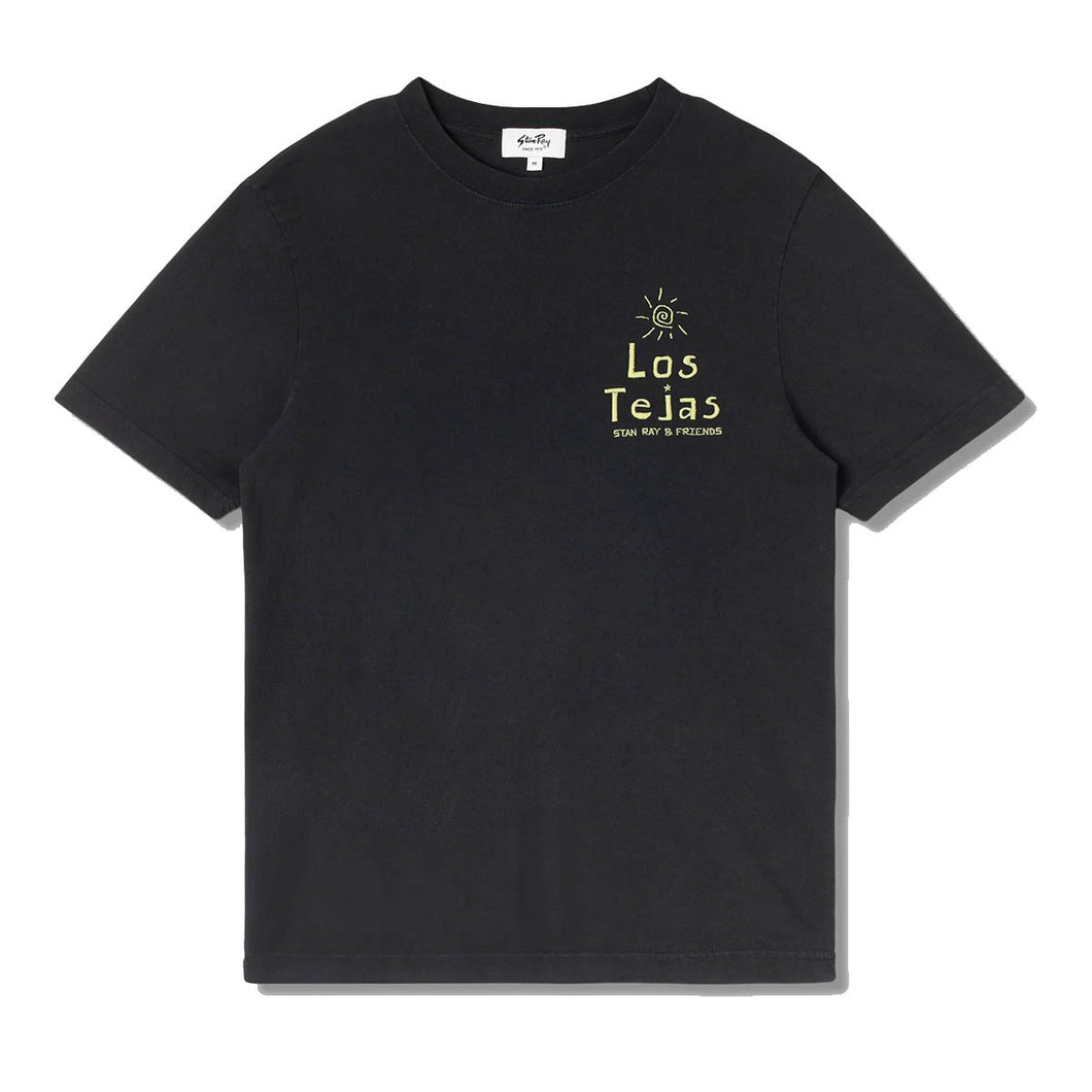 Los Tejas Tee - Washed Black