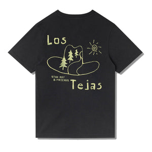 Los Tejas Tee - Washed Black