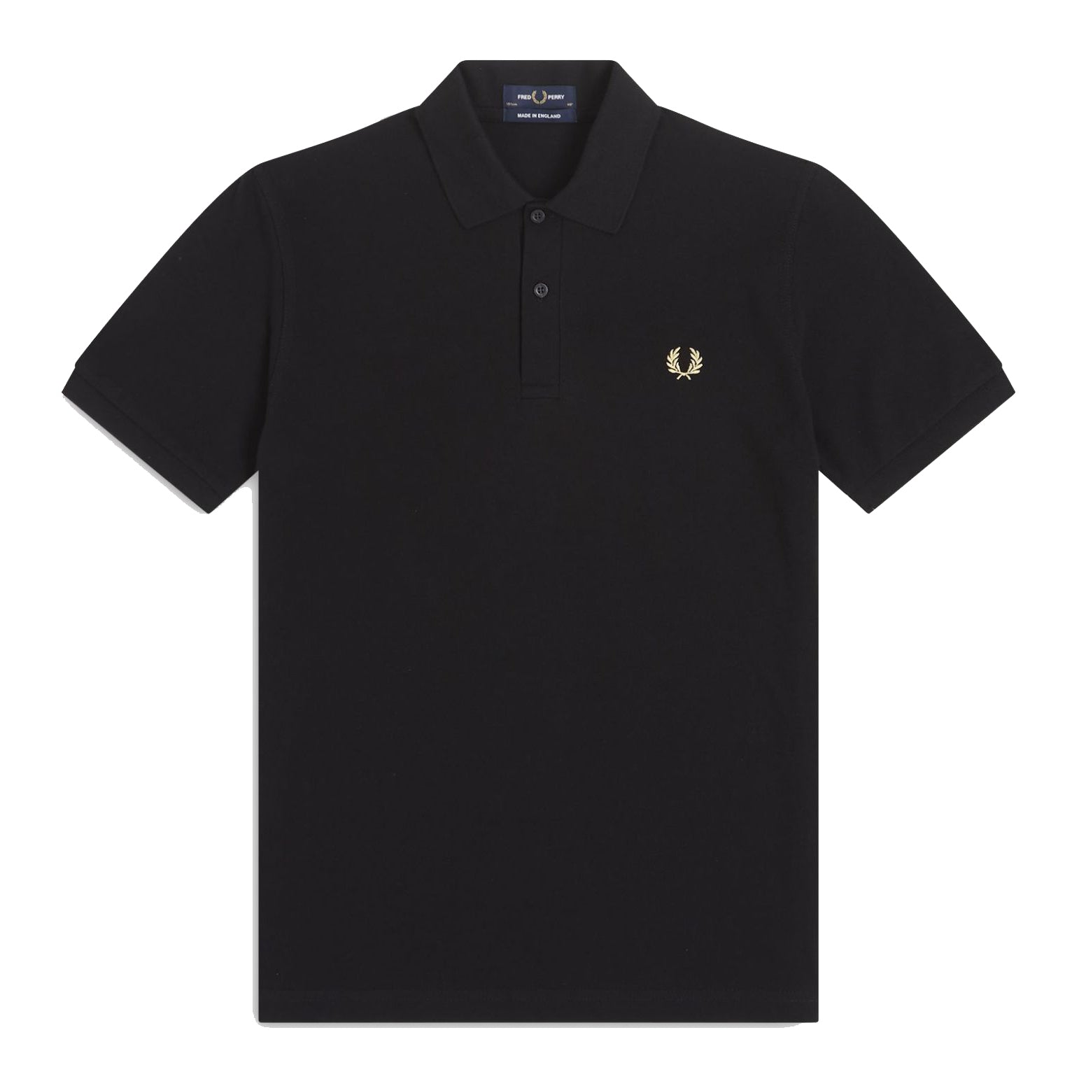 Fred Perry M3 Made In England Polo Black Champagne