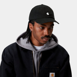 Madison Logo Cap - Black / White