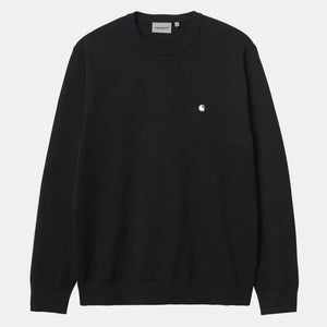 Madison Sweater - Black / White