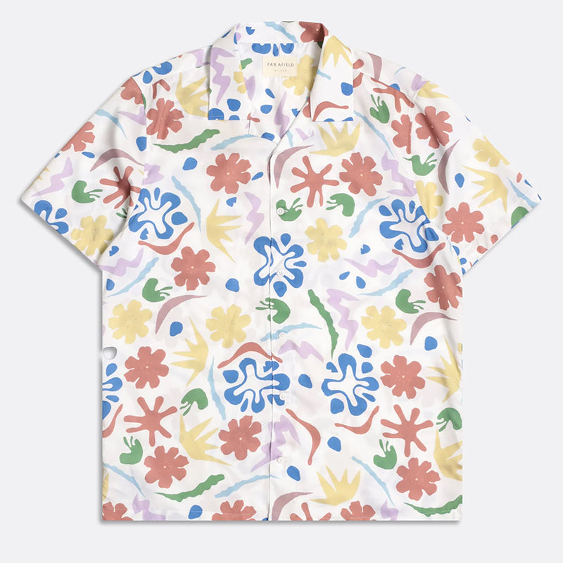 Stachio Camp Shirt - Matissery Print