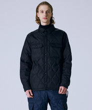 Load image into Gallery viewer, Military Down Shirt - Black
