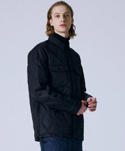 Load image into Gallery viewer, Military Down Shirt - Black
