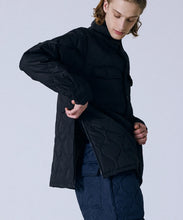 Load image into Gallery viewer, Military Down Shirt - Black
