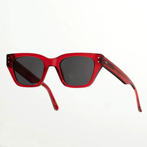 Memphis Red - Grey Solid Lens
