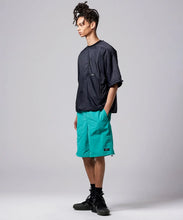 Load image into Gallery viewer, Non Down w Pocket Mountain Shorts - Moss Blue Green
