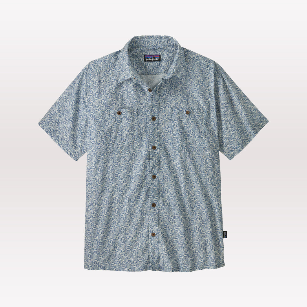 Back Step Shirt - Mountain Breeze: Still Blue