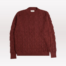 Load image into Gallery viewer, Murray Knit - Kingston Stripe Burgundy
