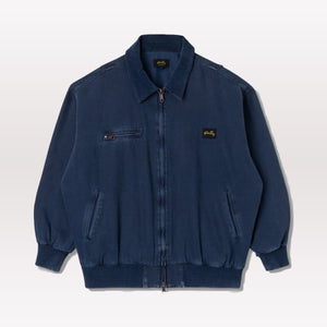 Roughneck Collared Bomber - Washed Navy