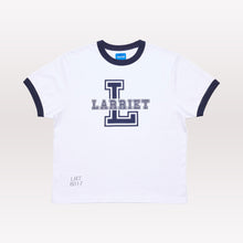 Load image into Gallery viewer, Navy Tee - White

