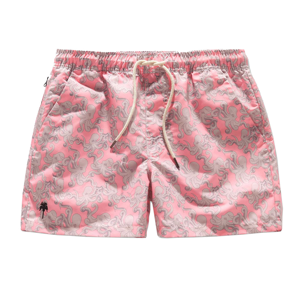 Swim Shorts - Pink Octo