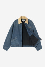 Load image into Gallery viewer, OG Detroit Jacket - Blue / Dusty Hamilton Brown (Burst Washed)
