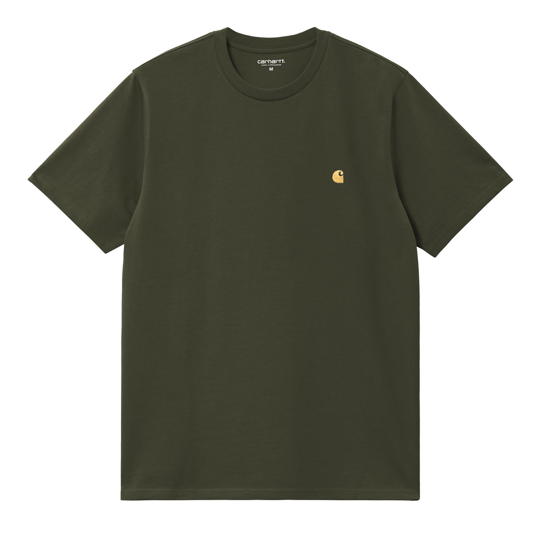 Chase T-Shirt - Olive / Gold