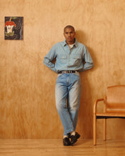 Load image into Gallery viewer, Pacific Denim Shirt - Light Wash Indigo
