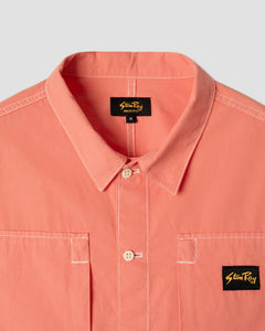 SS Painter Shirt - Washed Red