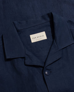 Veloso Shirt - Bahia Sunset Navy Iris