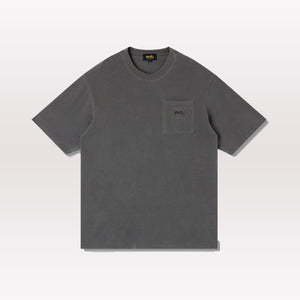 Patch Pocket Tee - Washed Black