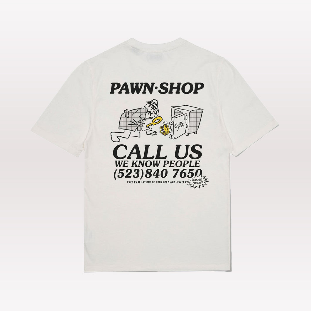 Pawn Shop Tee - Off White