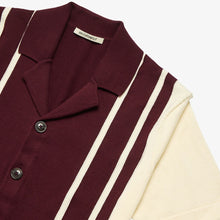Load image into Gallery viewer, Penny Knit Shirt - Bordeaux
