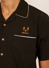 Load image into Gallery viewer, PerciCo Bowling Shirt - Black
