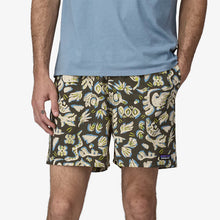 Load image into Gallery viewer, Baggies Shorts 5 In. - Across Oceans: Pine Needle Green
