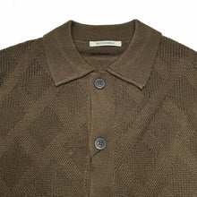 Load image into Gallery viewer, Plaid Knit - Brown
