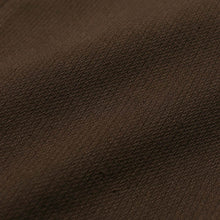 Load image into Gallery viewer, Double Pleated Trouser - Brown Braided Weave
