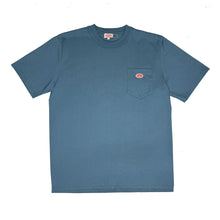 Load image into Gallery viewer, Heritage Pocket T Shirt - Bluefin
