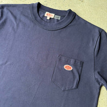 Load image into Gallery viewer, Heritage Pocket T Shirt - Navire Navy
