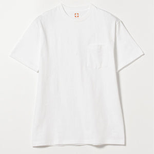 2 Packet Pocket Tee- White