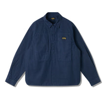 Load image into Gallery viewer, Painter&#39;s Pop Over Shirt - Navy Ripstop
