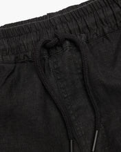 Load image into Gallery viewer, Porto Linen Shorts - Black

