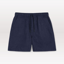 Load image into Gallery viewer, Porto Linen Shorts - Dark Blue
