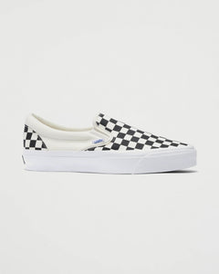 Premium Classic Slip On Reissue 98 LX Checkerboard Black / White