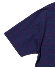 Load image into Gallery viewer, Pocket Tee Jacquard Stripe - Purple
