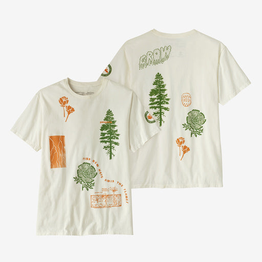 Pyrophytes Organic Cotton T-Shirt - Birch White