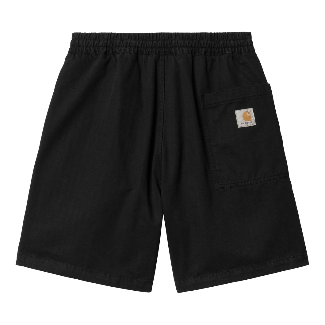 Rainer Short - Black Garment Dyed