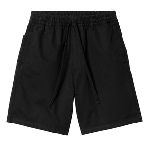 Rainer Short - Black Garment Dyed