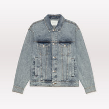 Load image into Gallery viewer, Rally Ice Blue Denim Jacket
