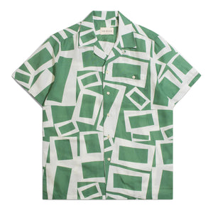 Selleck Shirt - Revolta Print Tropical Green