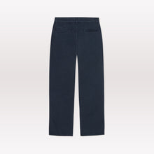 Load image into Gallery viewer, Romeo Pleated Chino Pants - Navy
