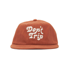 Load image into Gallery viewer, Don&#39;t Trip Strapback Hat - Rust
