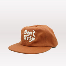Load image into Gallery viewer, Don&#39;t Trip Strapback Hat - Rust
