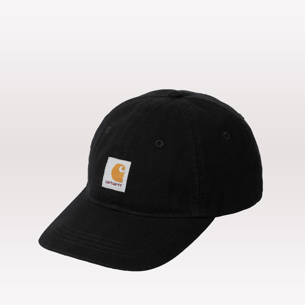 Selby Canvas Cap - Black Stone Washed