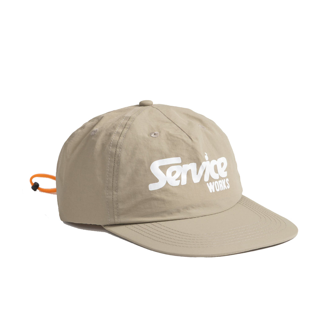 Nylon Drivers Cap - Khaki