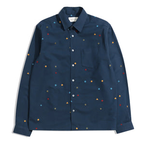 Shapes Shirt - Navy